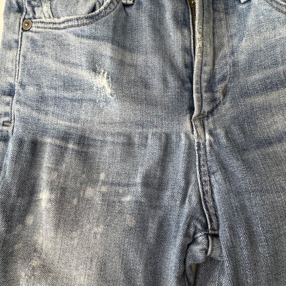 Citizens of Humanity Rocket High Rise Crop Skinny jeans in Distressed Fizzle 24 - Picture 7 of 16